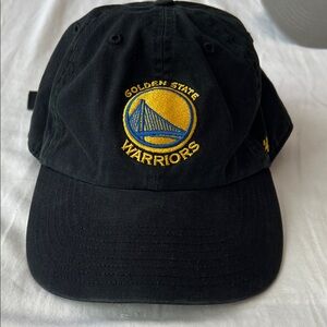 Golden State Warriors Black Logo Hat